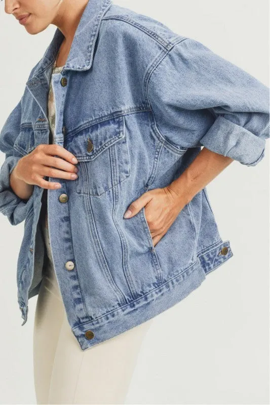 The Anya Oversized Denim Jacket