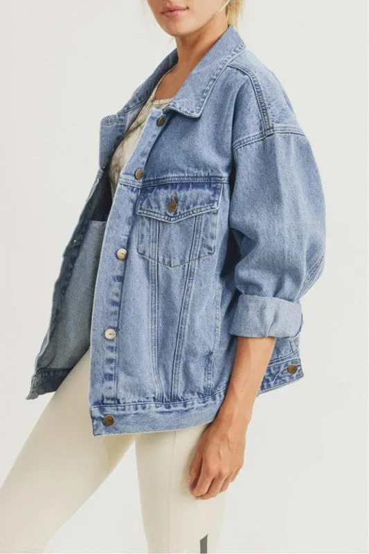 The Anya Oversized Denim Jacket
