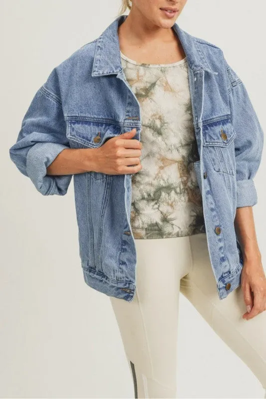 The Anya Oversized Denim Jacket