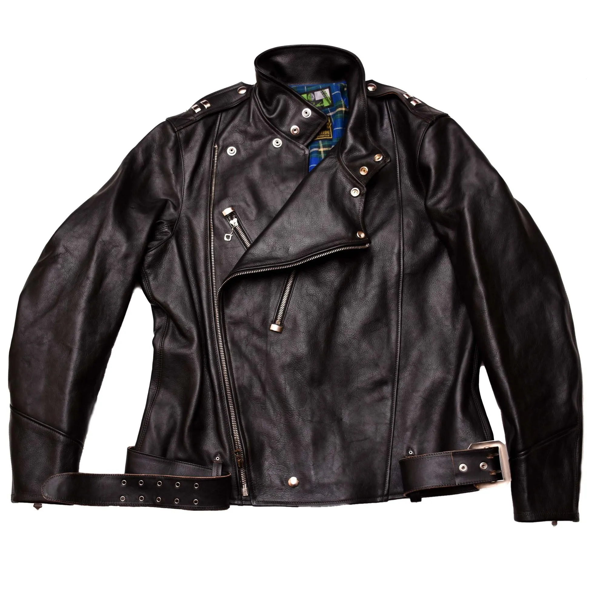 The Chevalier - Black Shinki Horsehide Oil Finish