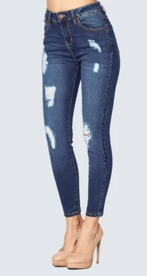 The Del Rey Destroyed Denim Jean