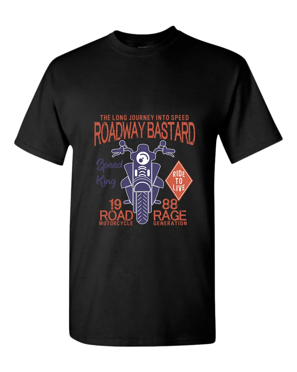 The long journey into speed roadway b*stard t-shirt