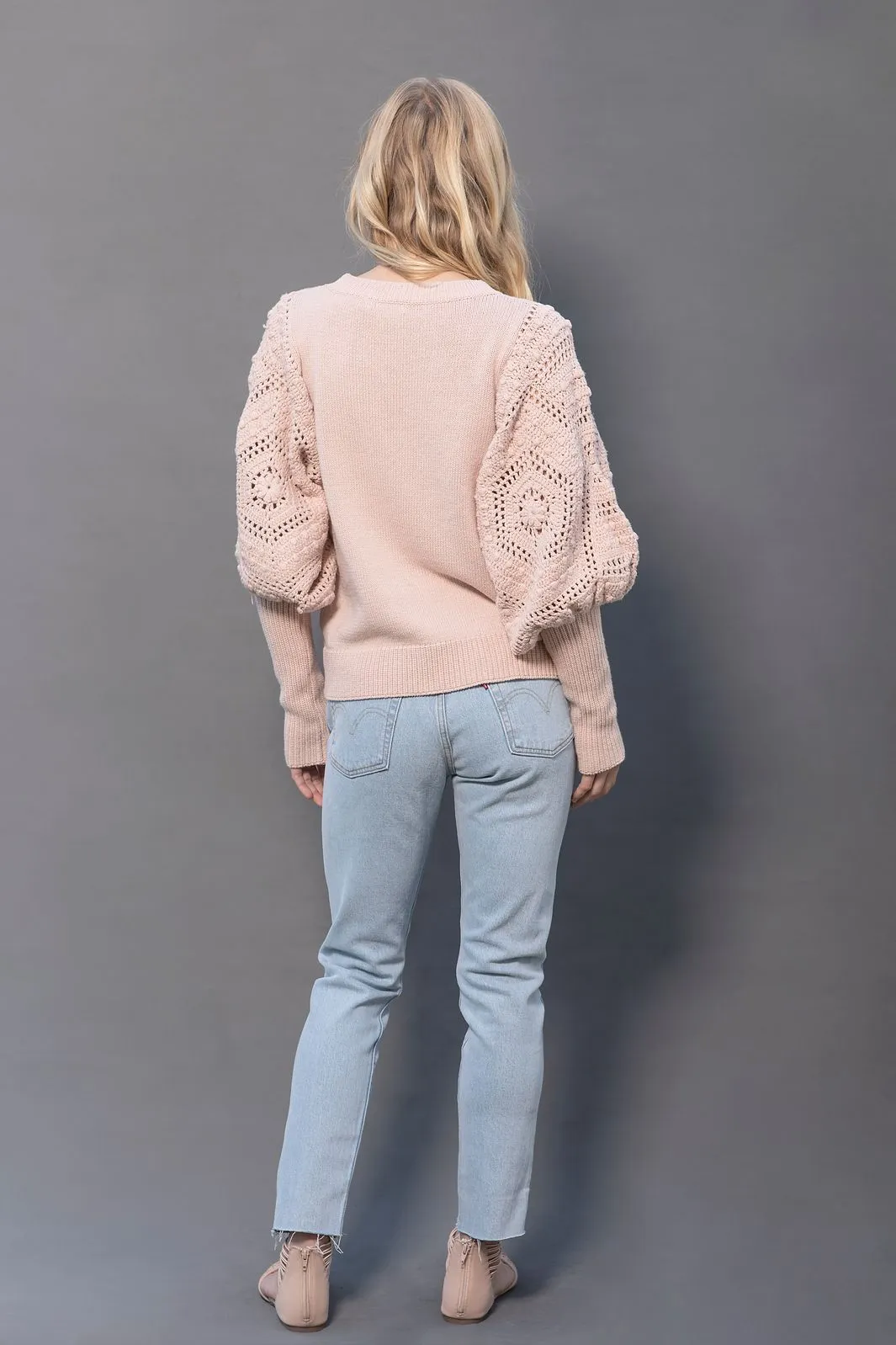 The Vivienne Sweater, Blush