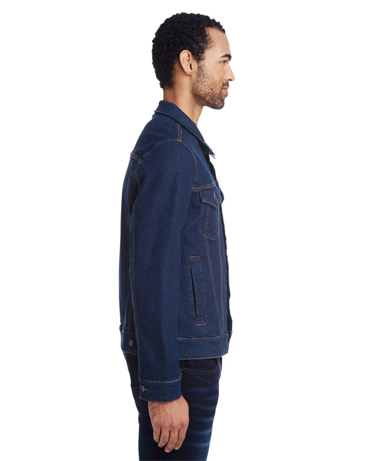 Threadfast Apparel Unisex Denim Jacket | Classic Denim
