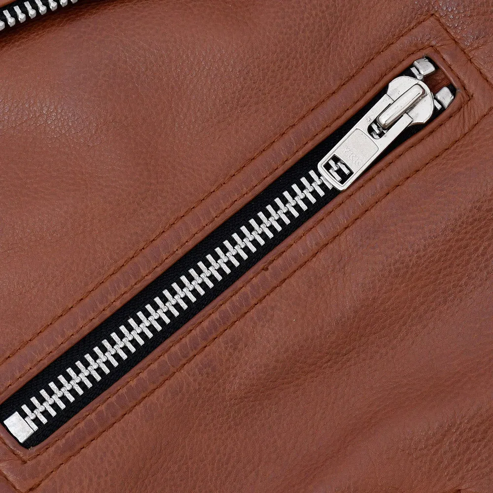 THUNDER Motorcycle Leather Jacket