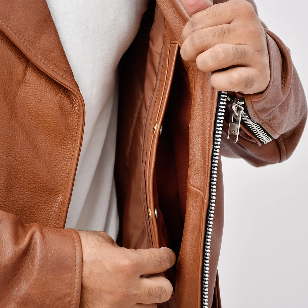 THUNDER Motorcycle Leather Jacket