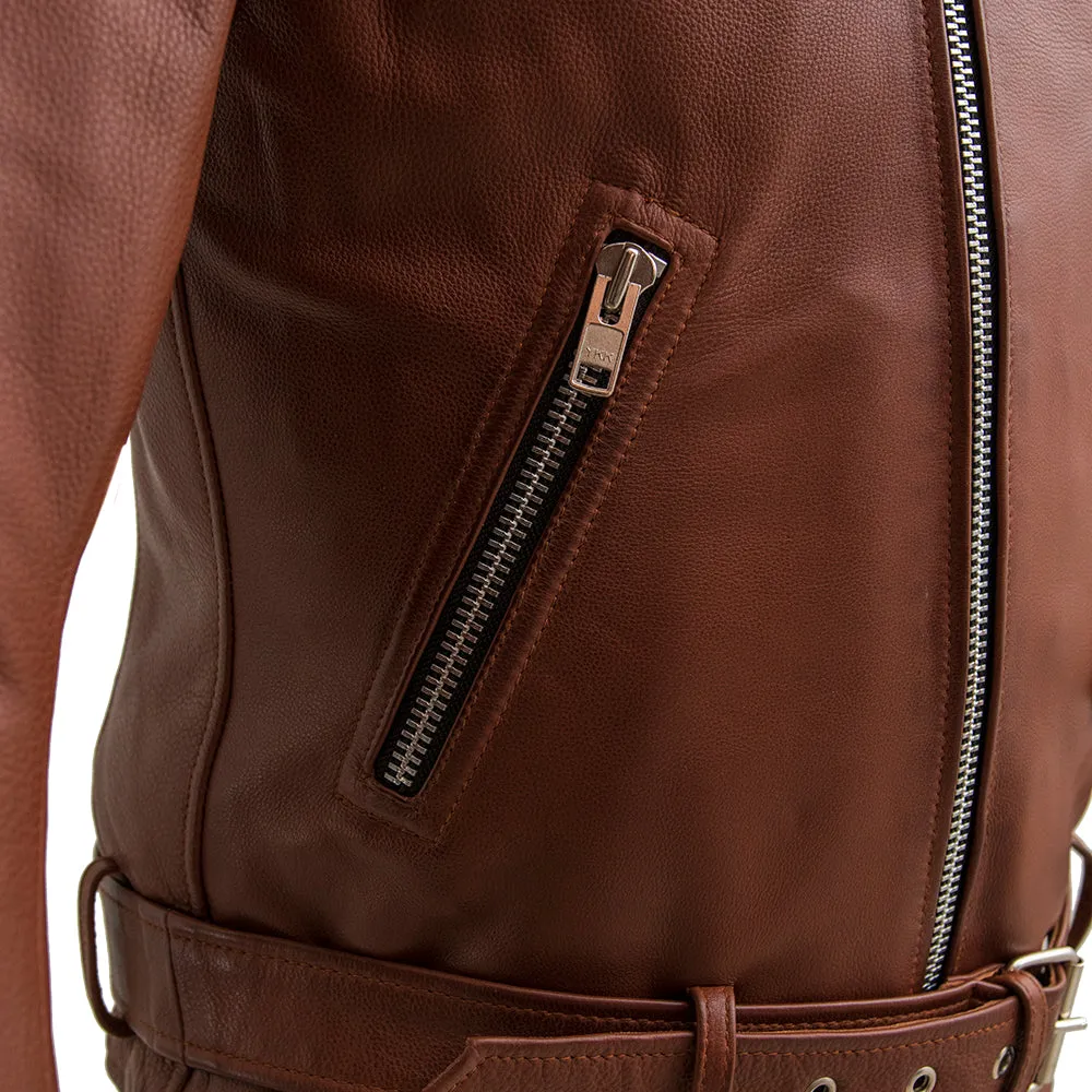 THUNDER Motorcycle Leather Jacket