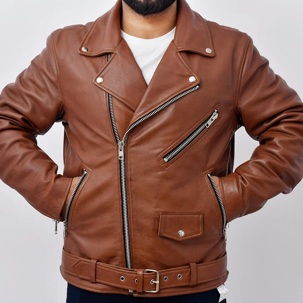 THUNDER Motorcycle Leather Jacket