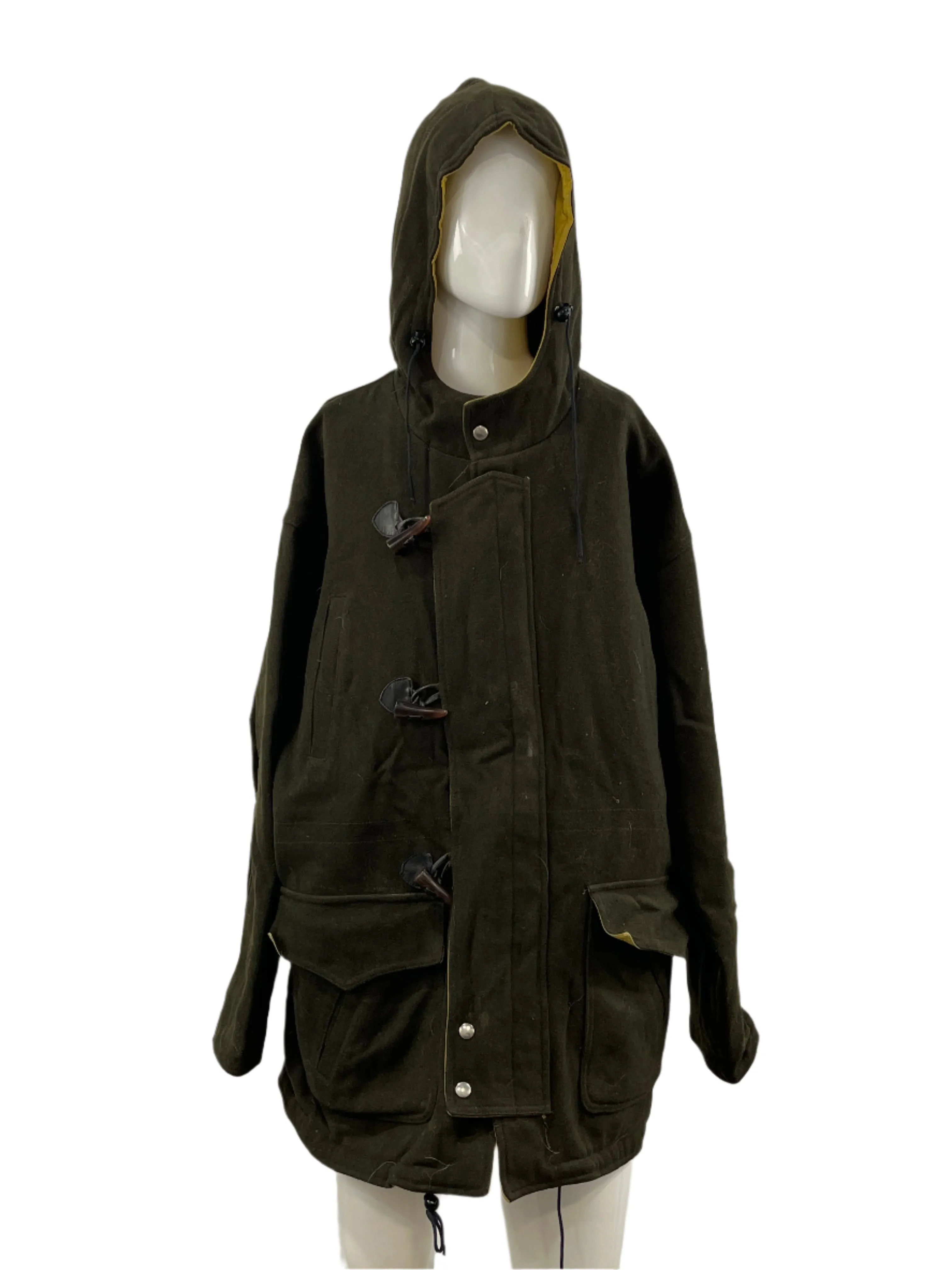 Tiger Fanged Vintage Wool Down Jacket