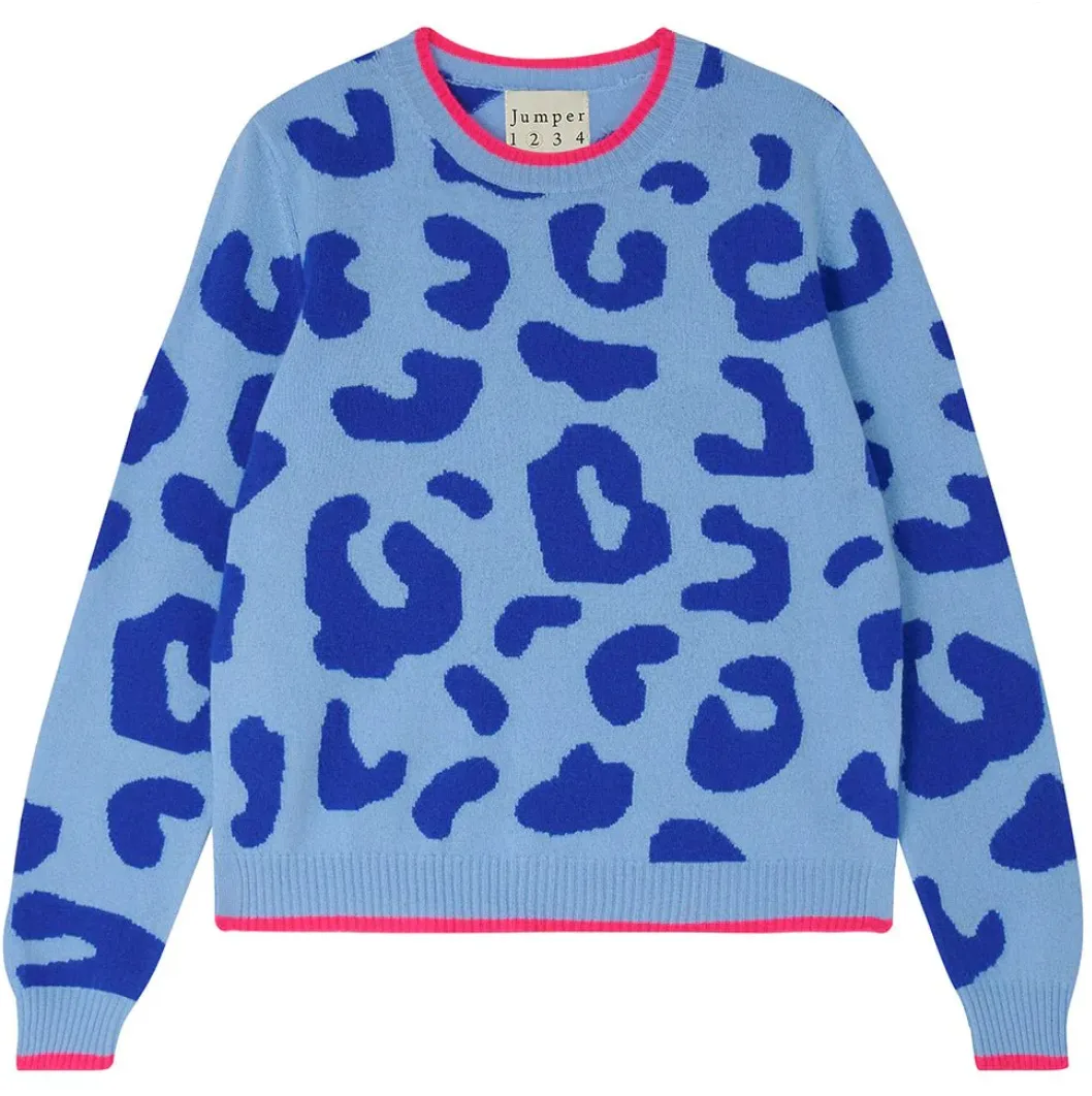 Tipped Leopard Crew | JUMPER 1234