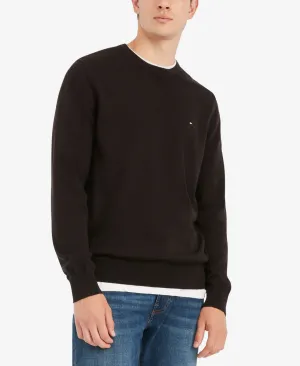 Tommy Jeans - Signature Solid Cneck - Dark Sable - Size Small