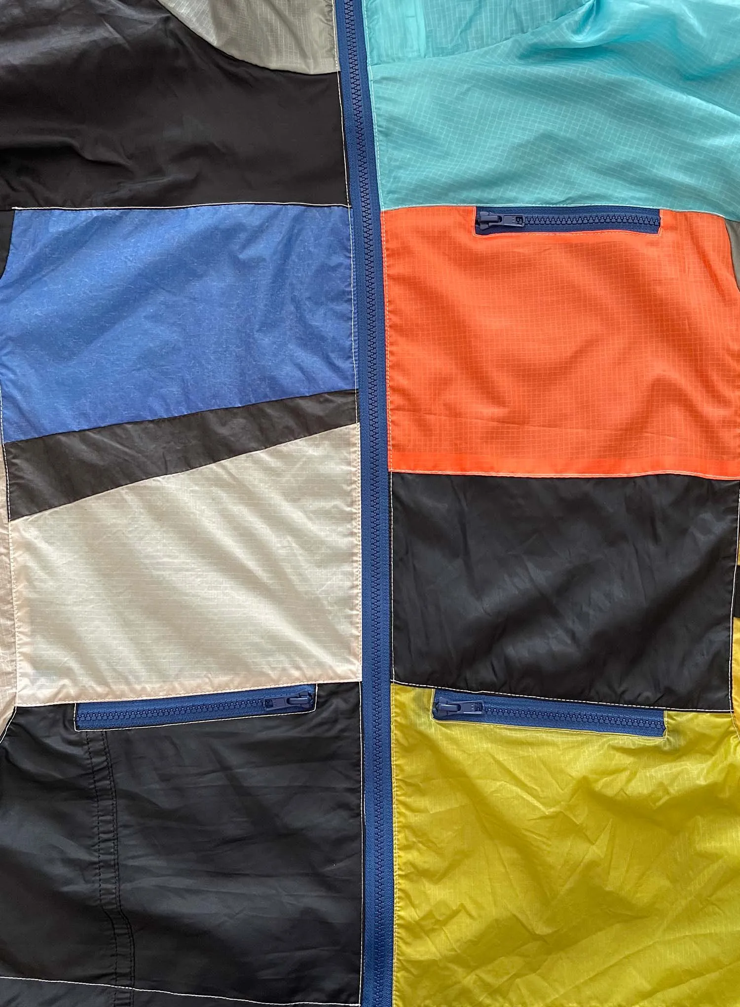 Upcycled Parachute Jacket (Extra Large - XL.b.11.20)