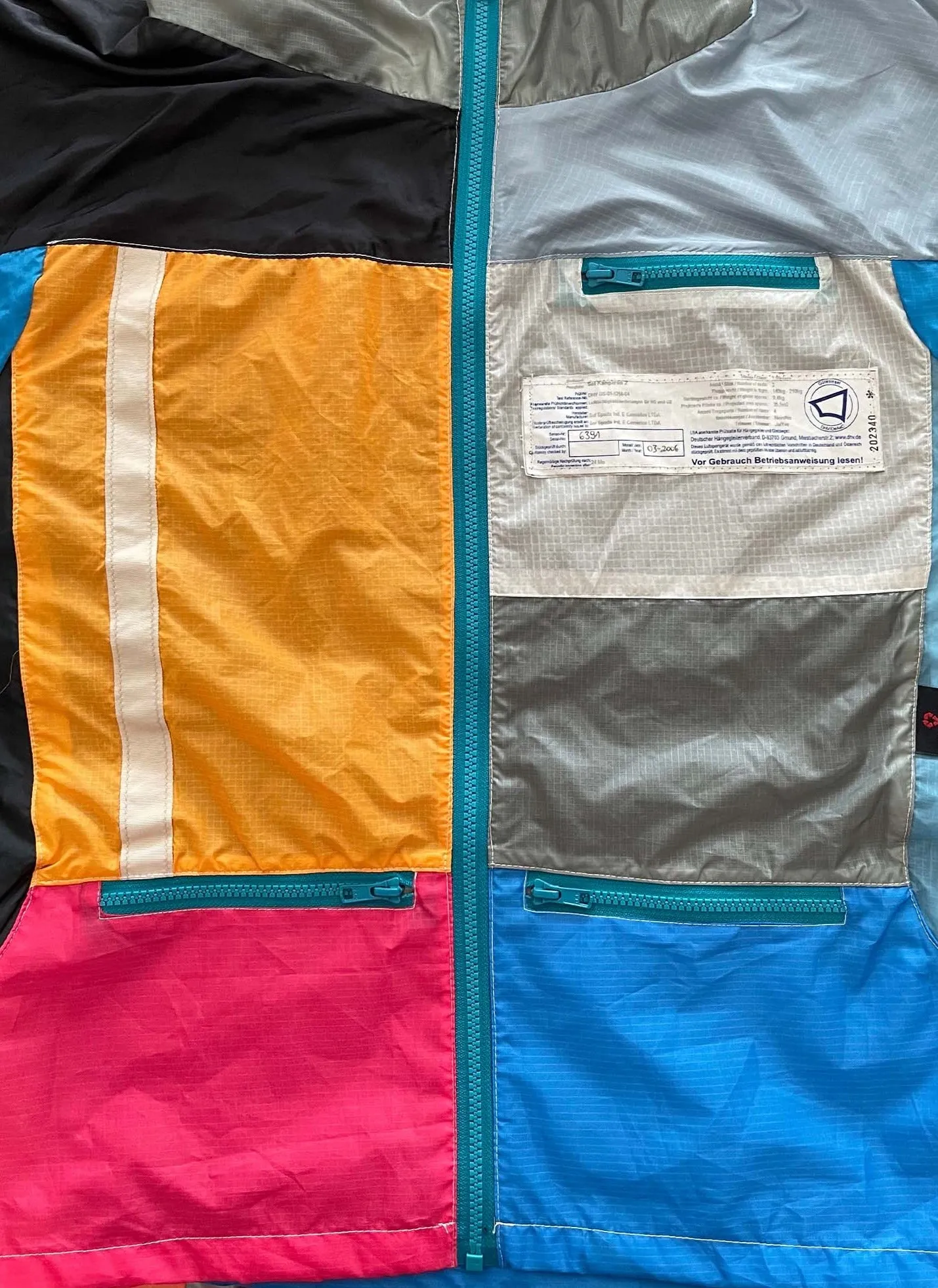 Upcycled Parachute Jacket (Large - L.f.11.21)