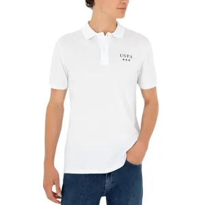 U.S. POLO ASSN. Polo Shirt Men 50288504-VR033-WHT