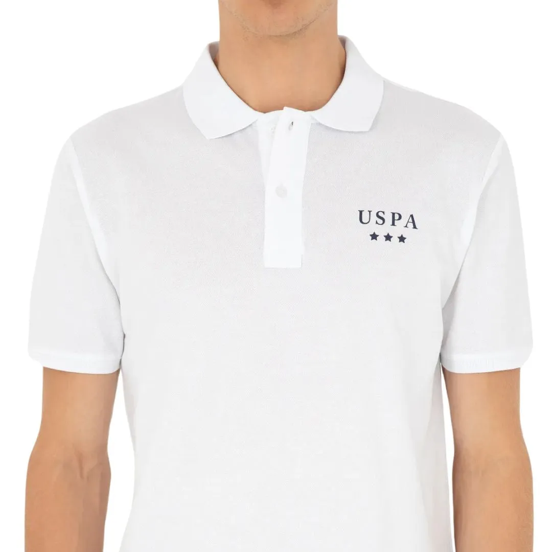 U.S. POLO ASSN. Polo Shirt Men 50288504-VR033-WHT