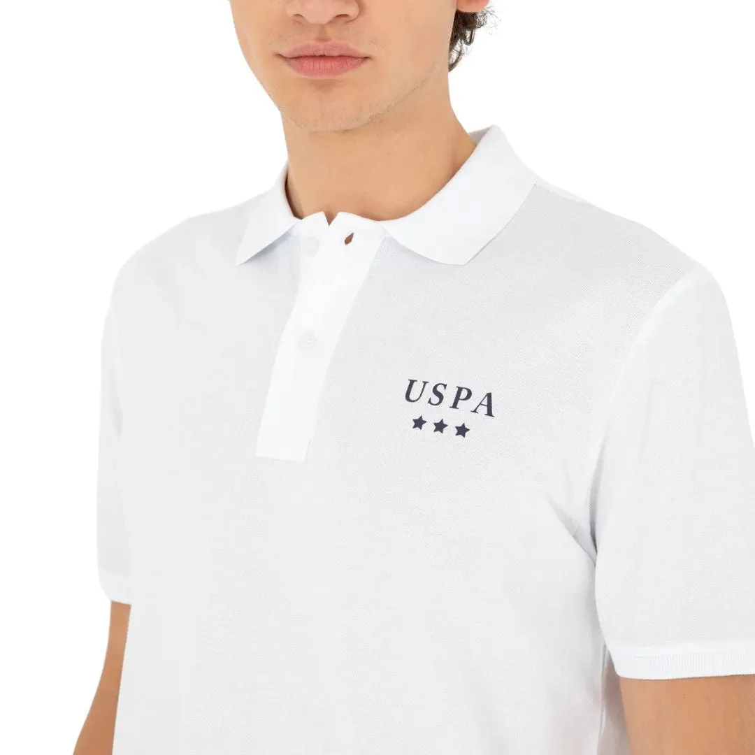 U.S. POLO ASSN. Polo Shirt Men 50288504-VR033-WHT