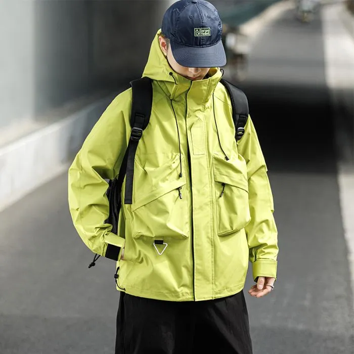 Versatile Cargo Jacket for Outdoor Adventures with Relaxed-Fit Design