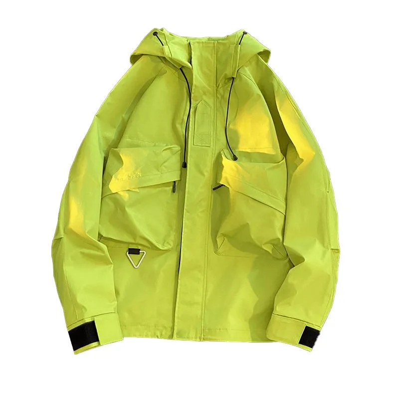 Versatile Cargo Jacket for Outdoor Adventures with Relaxed-Fit Design