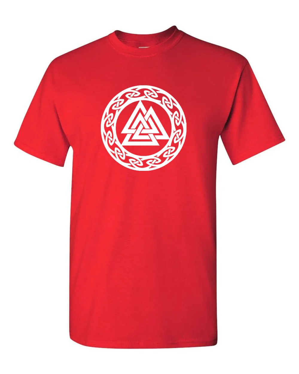 Viking T shirts Valknut T-Shirt Norse Odin Viking Thor Ragnarok Loki Viking Tee