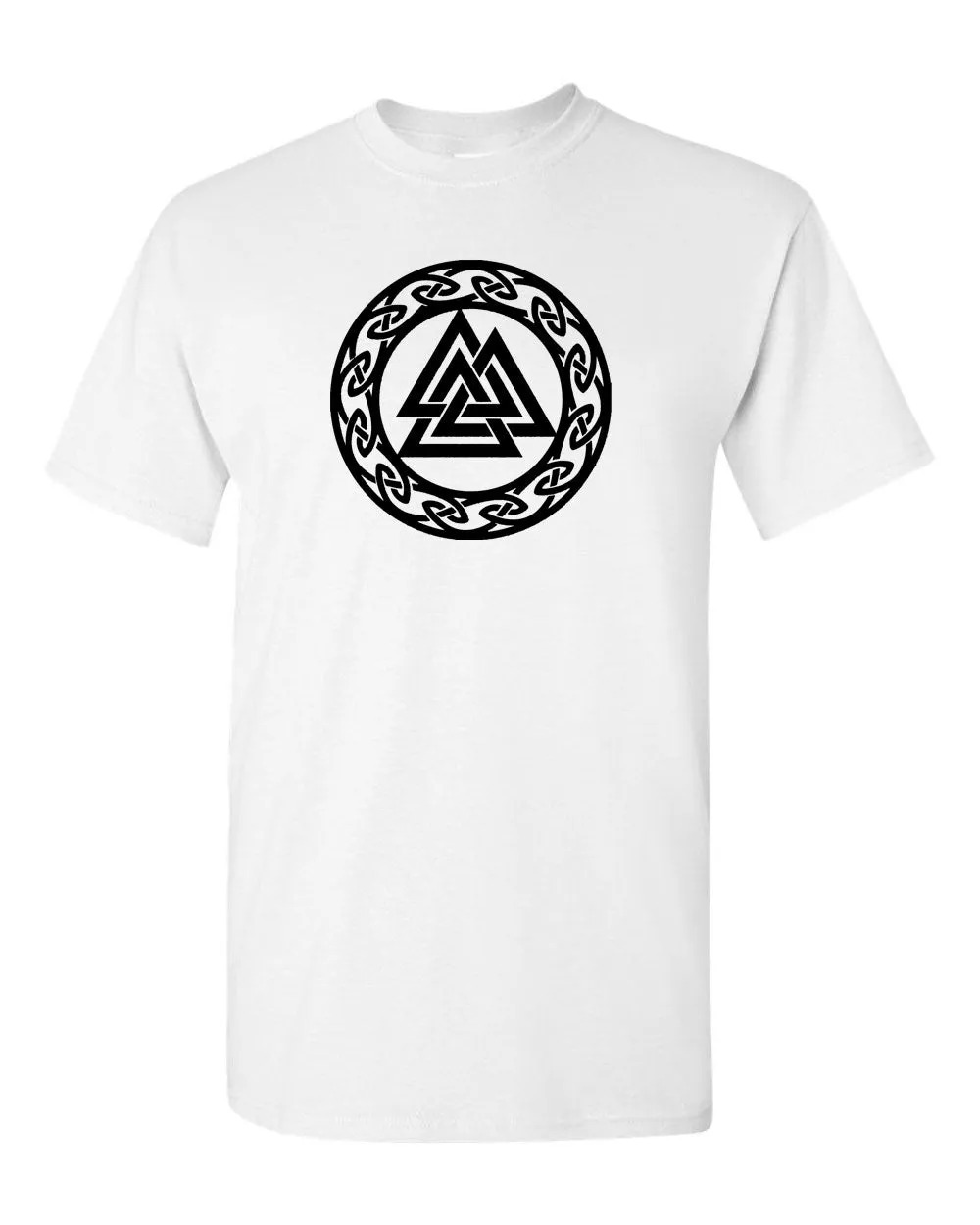 Viking T shirts Valknut T-Shirt Norse Odin Viking Thor Ragnarok Loki Viking Tee