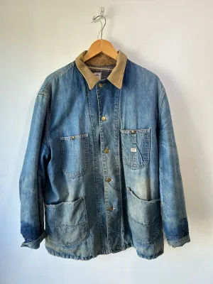 Vintage Lee 81 LJ Jean Jacket with Painted Back