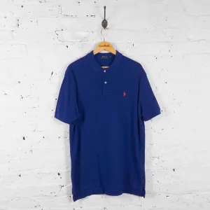 Vintage Ralph Lauren Polo Shirt - Blue - L