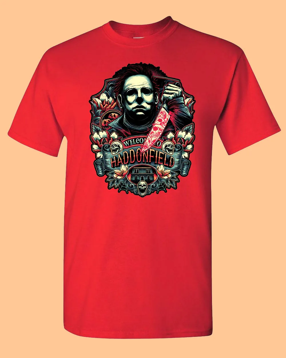 Welcome to Haddonfield Horror Movie T-shirt, Halloween tee