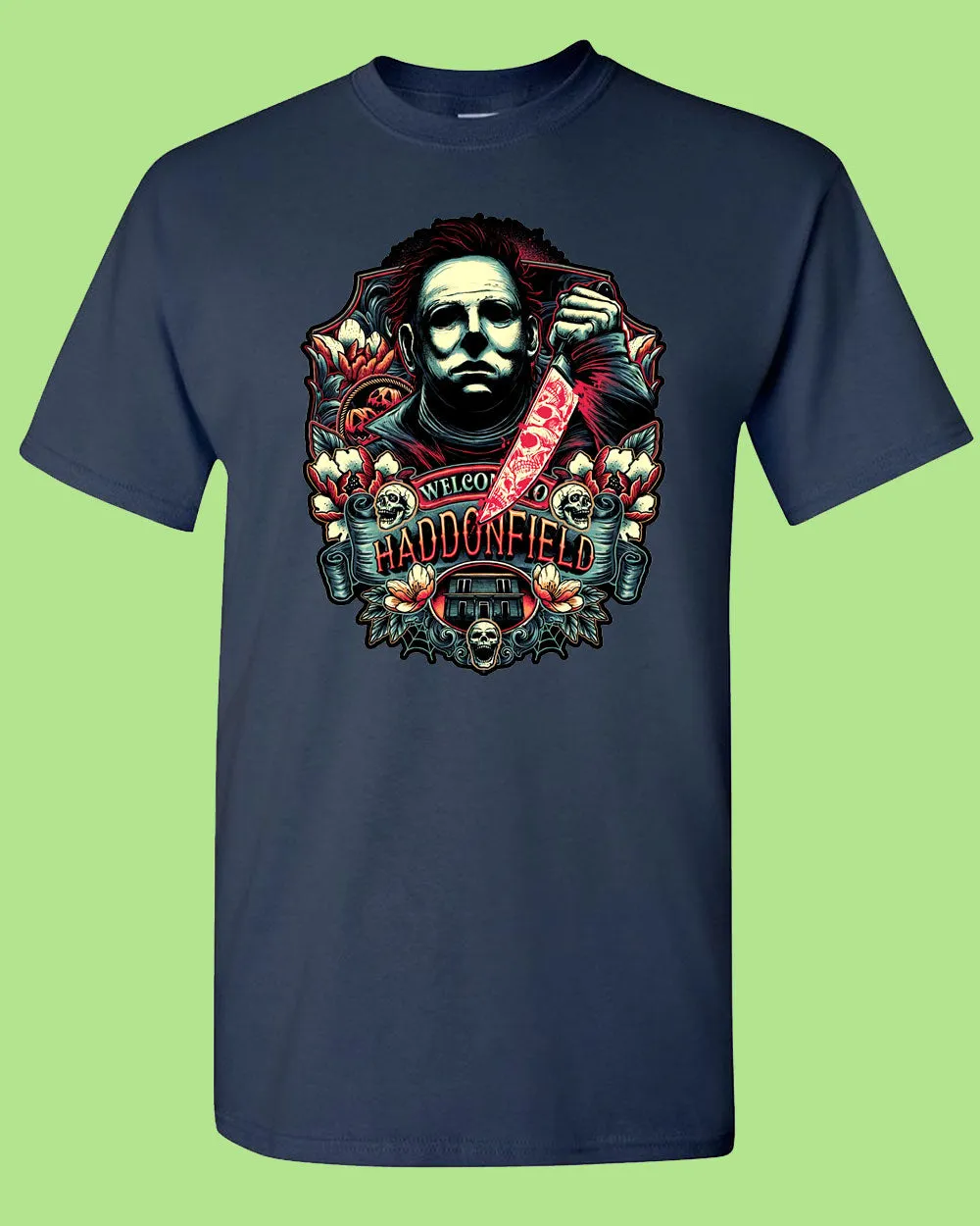 Welcome to Haddonfield Horror Movie T-shirt, Halloween tee