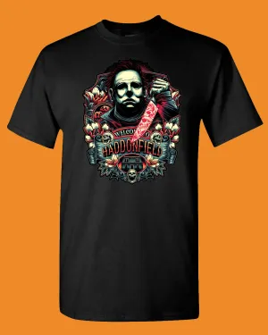 Welcome to Haddonfield Horror Movie T-shirt, Halloween tee