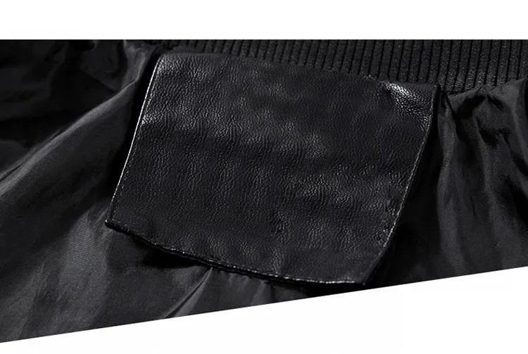 West Louis™ Classical Motorcycle Men Leather Jacket