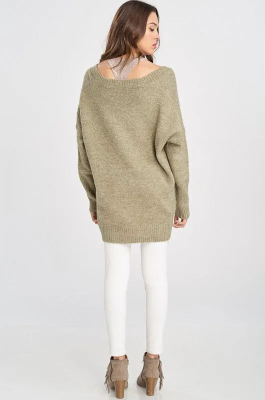 WILLOW PULLOVER OLIVE*