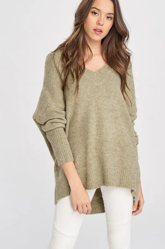 WILLOW PULLOVER OLIVE*