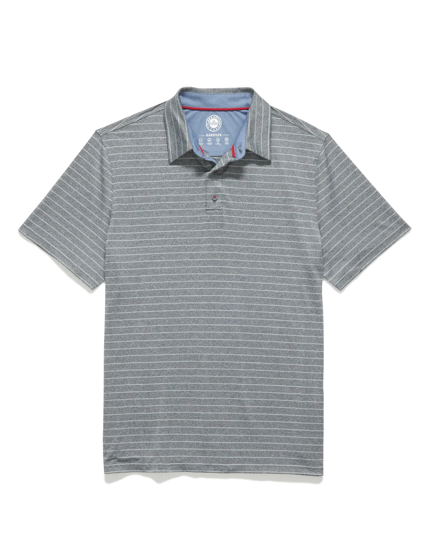 WILMINGTON STRIPED PERFORMANCE POLO