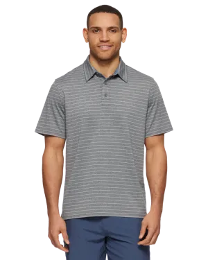 WILMINGTON STRIPED PERFORMANCE POLO