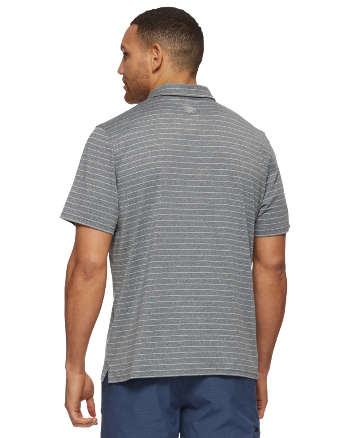 WILMINGTON STRIPED PERFORMANCE POLO