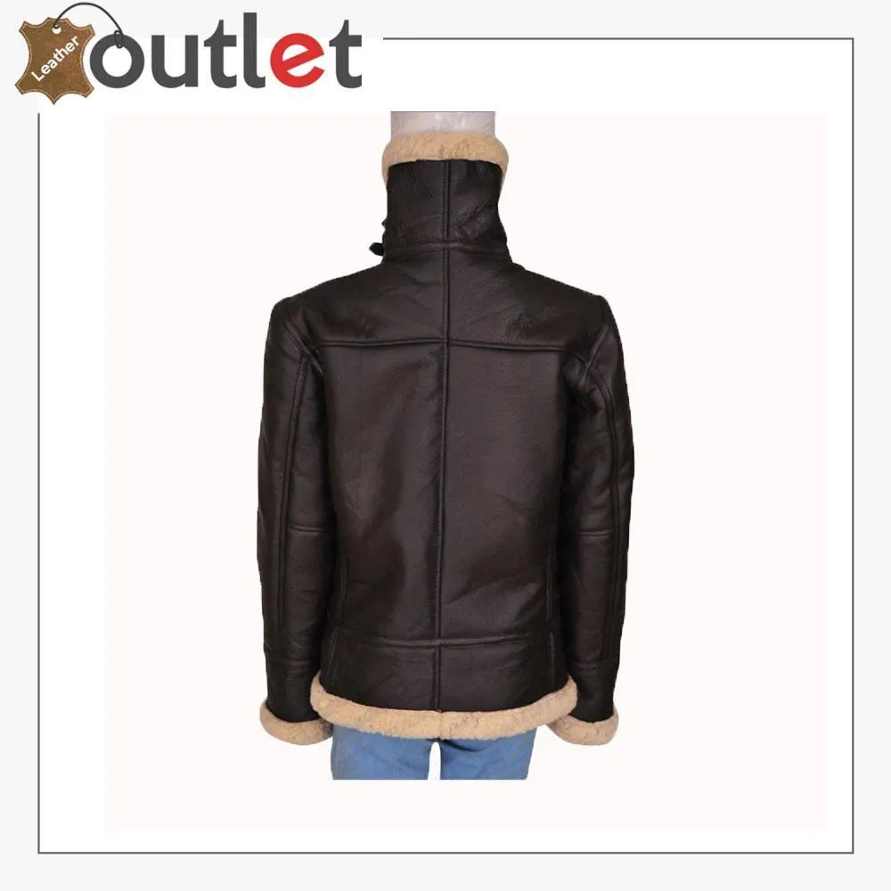 WOMEN B3 BOMBER SHEARLING AVIATOR JACKET