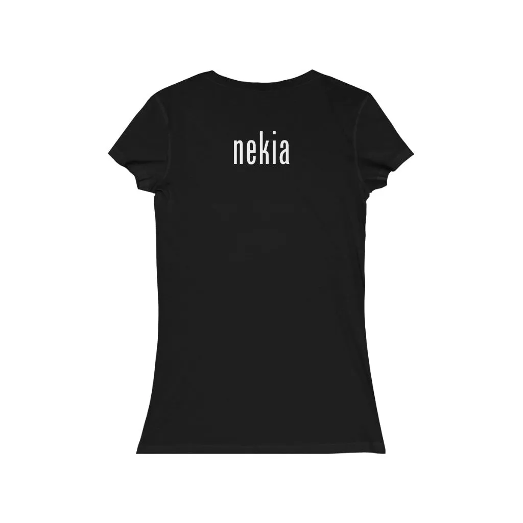 Women's Jersey Short Sleeve V-Neck Tee