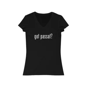 Women's Jersey Short Sleeve V-Neck Tee
