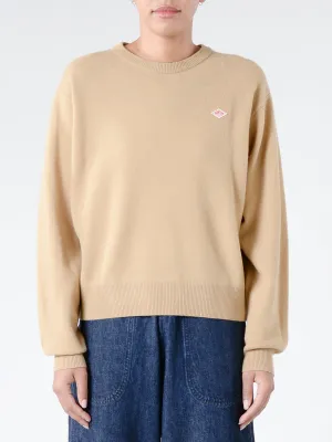 Women's Lambswool Crew Neck Knit Pullover