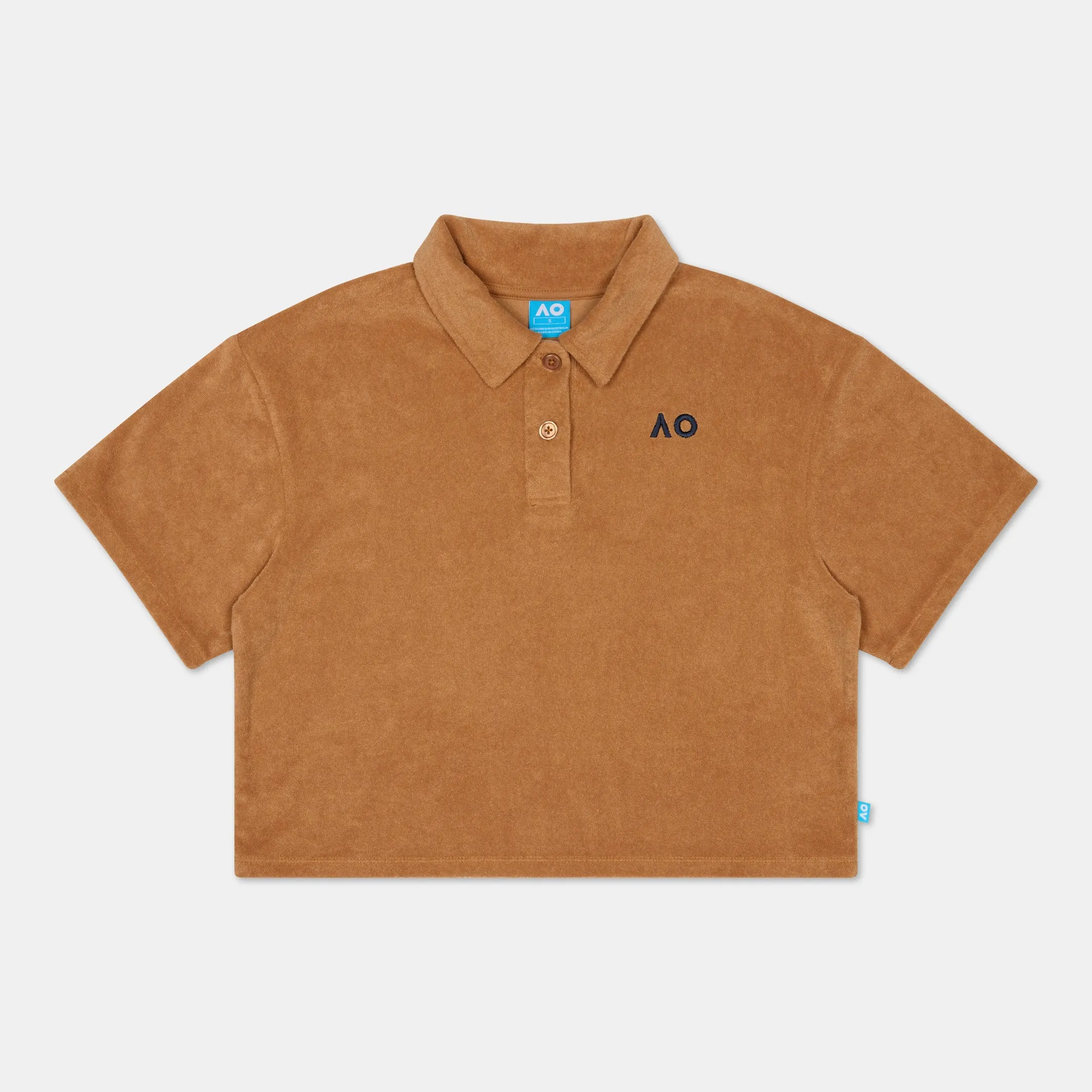 Women's Polo Cropped Lifestyle Terry