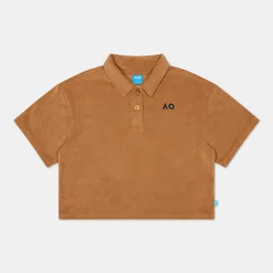 Women's Polo Cropped Lifestyle Terry