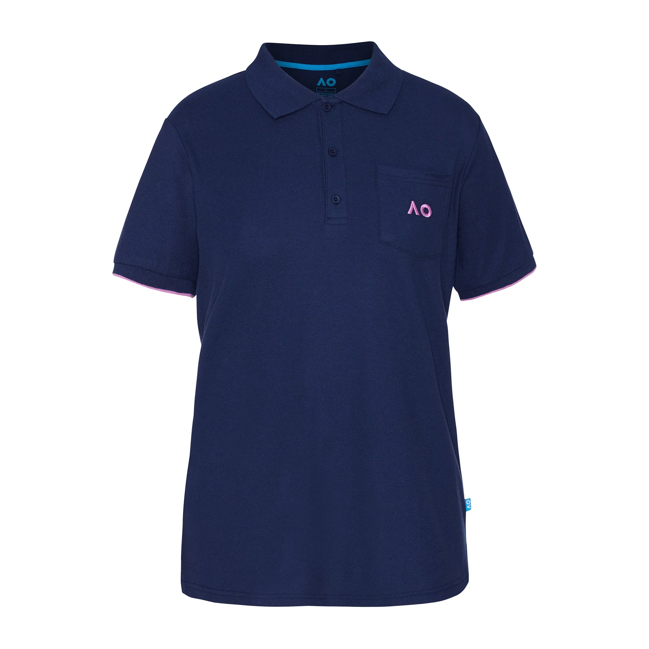Women's Polo Pocket AO Logo
