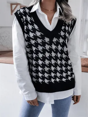 Women's Pullover Sleeveless Sweater Vest Top