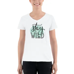 Women's V-Neck T-shirt - Call of the Wild