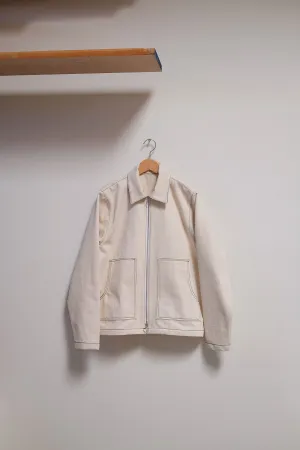 Zip Jacket - Natural Contrast